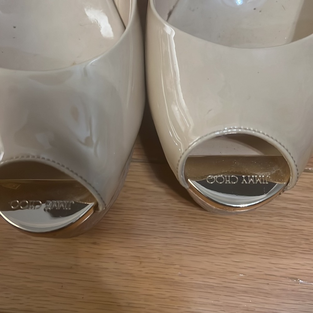 Jimmy Choo Authentic Open Toe Sandals Size 37 - image 3